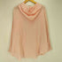 Hooded loose shirt レディース FREE