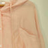 Hooded loose shirt レディース FREE