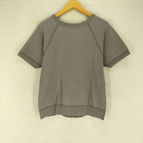 athletic wear MASON クルーネック 半袖スウェット sport レディース FREE