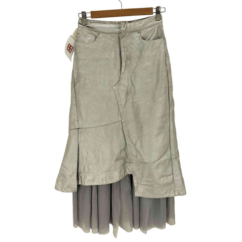 アウラアイラ AULA AILA REVERSIBLE TULLE COMBINATION SKIRT リバーシブルチュールコンビネーションスカート レディース 1