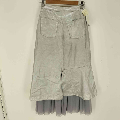 アウラアイラ AULA AILA REVERSIBLE TULLE COMBINATION SKIRT リバーシブルチュールコンビネーションスカート レディース 1