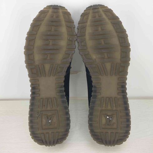 ルイヴィトン LOUIS VUITTON インディゴデニム ランアウェイ ライン スニーカー メンズ US:8.5
