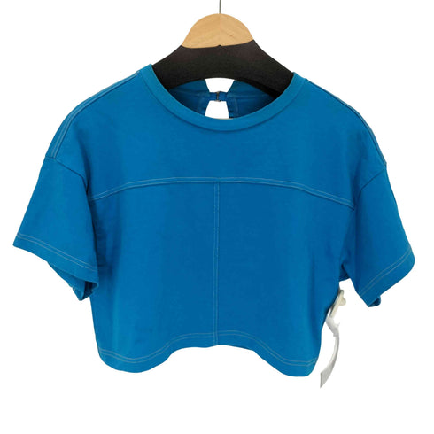 メゾンスペシャル MAISON SPECIAL カラーステッチショートTシャツ レディース F