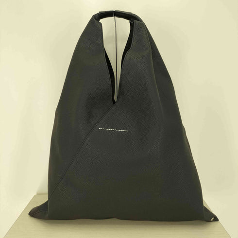 エムエムシックスメゾンマルジェラ MM6 Maison Margiela Tote Bag Medium Japanese Bag Black レザー レディース