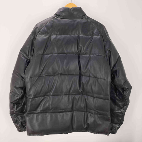 アベイシングエイプ A BATHING APE 00S COW LEATHER CLASSIC DOWN JACKET カウ レザー クラシック ダウン ジャケット メンズ JPN:XL