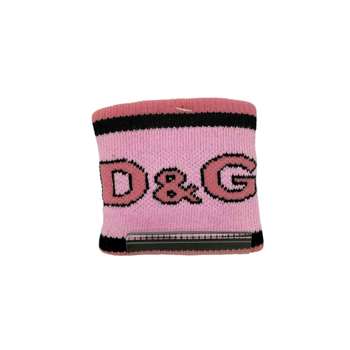 ディーアンドジードルチェアンドガッバーナ D&G DOLCE&GABBANA ロゴ リストバンド レディース TU