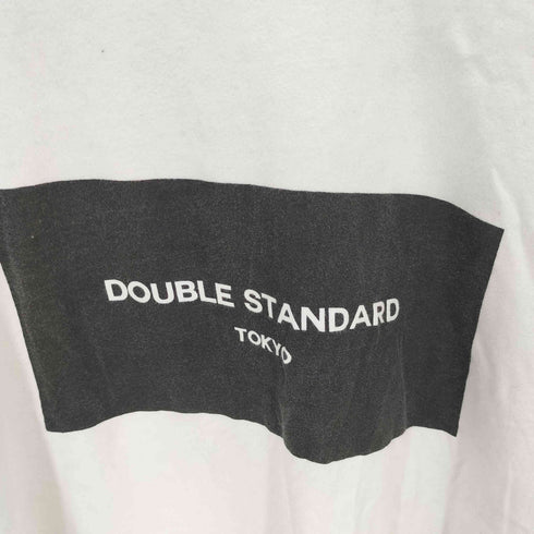 ダブルスタンダードクロージング DOUBLE STANDARD CLOTHING コットン天竺ロゴTシャツ レディース FREE