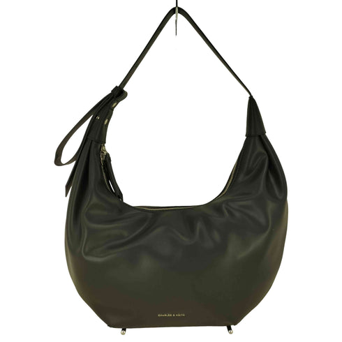 チャールズアンドキース CHARLES&KEITH Odella カーブホーボーバッグ レディース