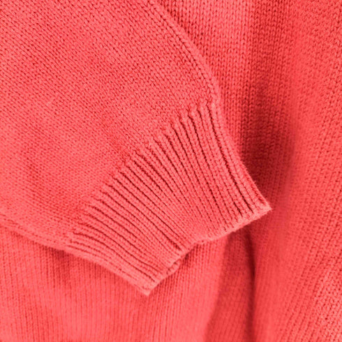トミージーンズ tommy jeans 90S ハーフジップ コットンニット メンズ import:XL