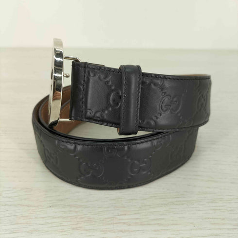 グッチ GUCCI インターロッキングG バックル付き ベルト GG型押し レディース 100・40