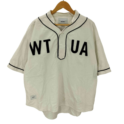 ダブルタップス WTAPS LEAGUE SHIRT COTTONOXFORD ベースボール シャツ メンズ X 03