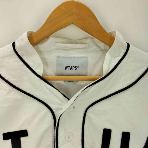 ダブルタップス WTAPS LEAGUE SHIRT COTTONOXFORD ベースボール シャツ メンズ X 03