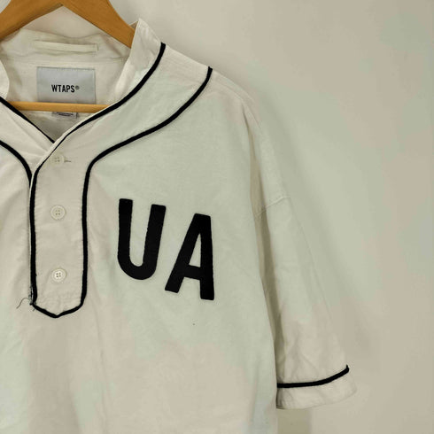 ダブルタップス WTAPS LEAGUE SHIRT COTTONOXFORD ベースボール シャツ メンズ X 03