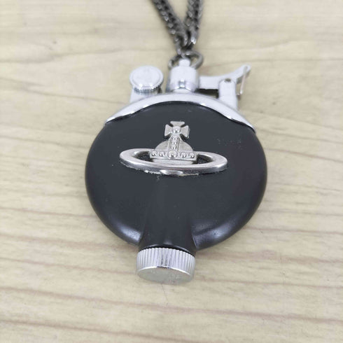 ヴィヴィアンウエストウッド Vivienne Westwood オーブロゴ チェーン付 オイルライター メンズ