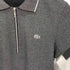ラコステ LACOSTE TECHNO POLO BY TOM DIXON ハーフジップ ラメ ニットポロシャツ レディース JPN:38