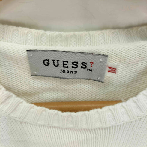 ゲスジーンズ GUESS JEANS ロゴ 半袖ニットシャツ レディース JPN:M