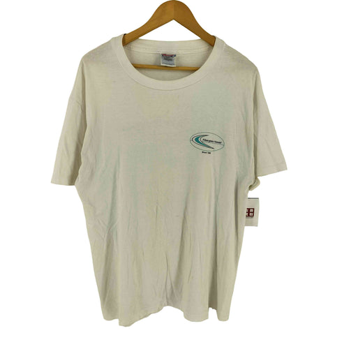 ヘインズ Hanes 90s 企業ロゴ バックプリントTシャツ メンズ L