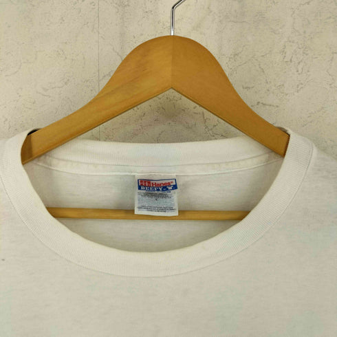 ヘインズ Hanes 90s 企業ロゴ バックプリントTシャツ メンズ L