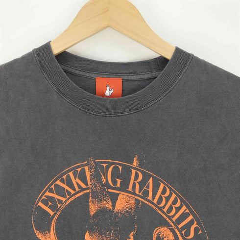 エフアールツー FR2 Cross Rabbits Tattoo クロス ラビッツ タトゥー プリント S/S クルーネック Tシャツ メンズ import:M
