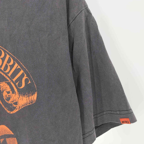 エフアールツー FR2 Cross Rabbits Tattoo クロス ラビッツ タトゥー プリント S/S クルーネック Tシャツ メンズ import:M
