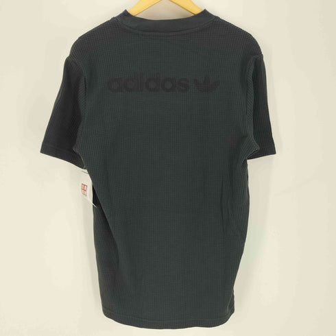 アディダスオリジナルス adidas Originals トレフォイル ロゴ 刺繍 ワッフル S/S クルーネック Tシャツ メンズ import:L