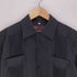 Guayaberas Yucatecas SATIN SEDA ポリエステル ロカビリー オープンカラー L/S キューバ シャツ メンズ import:M