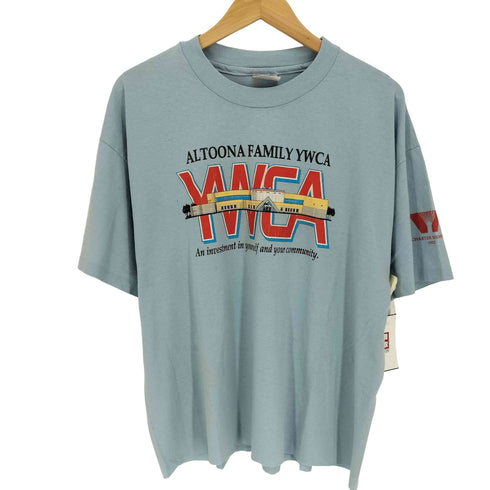 ヘインズ Hanes 90S USA製 プリント S/S クルーネック Tシャツ メンズ import:XL