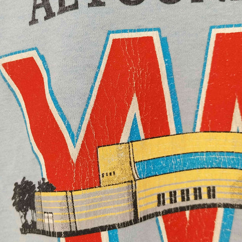 ヘインズ Hanes 90S USA製 プリント S/S クルーネック Tシャツ メンズ import:XL