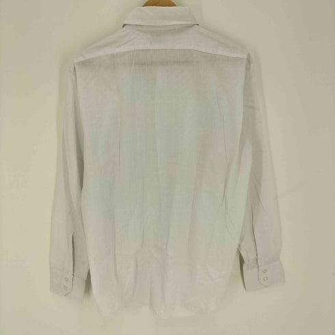 70-80S MATT ANDREWS デカ襟 ジャガード レギュラーカラー L/S シャツ メンズ import:L