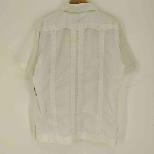 Guaya bera 80-90S カラー刺繍 S/S キューバシャツ メンズ import:XL