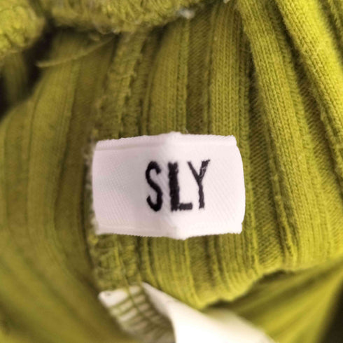 スライ SLY CUT HW RIB PT レディース 1