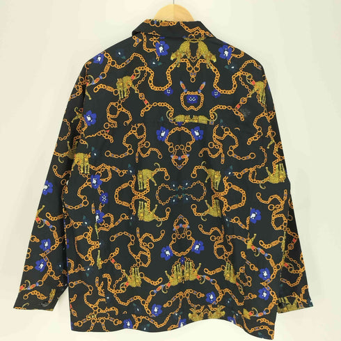 アディダスオリジナルス adidas Originals Her Studio London コラボ W JACKET 総柄 シャツ ジャケット メンズ import:L