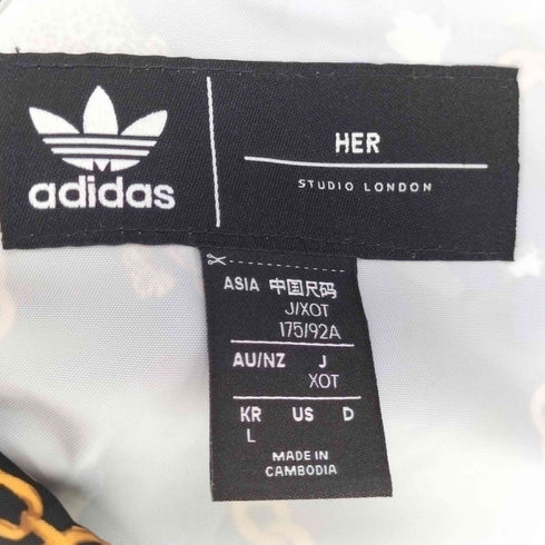 アディダスオリジナルス adidas Originals Her Studio London コラボ W JACKET 総柄 シャツ ジャケット メンズ import:L