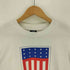 90S SCREEN STARS BEST ボディ USA製 THE STAR SPANGLED BANNER MONUMENT LIPTON プリント S/S Tシャツ シングルステッチ コピーライト1991 メンズ import:L