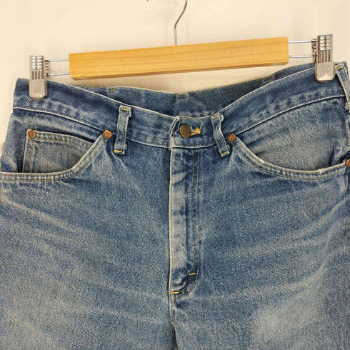 リー Lee 70-80S USA製 200 42TALON ジップ ダメージ デニム パンツ ユニオンチケット メンズ 34x30
