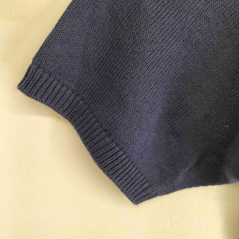LUNEL フロント 刺繍 ニットポロ メンズ JPN:M