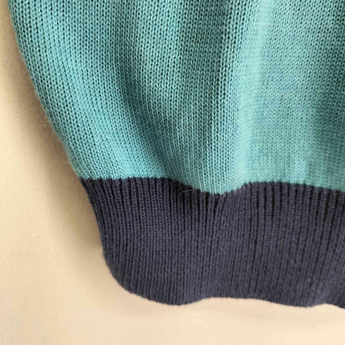 LUNEL フロント 刺繍 ニットポロ メンズ JPN:M