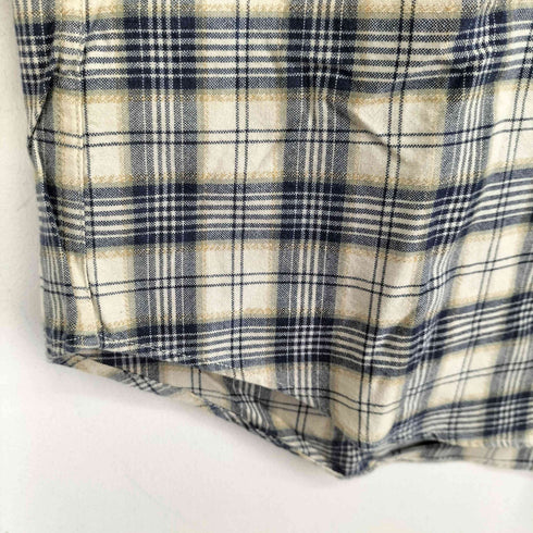 ファソナブル FACONNABLE チェック ボタンダウン S/S シャツ メンズ JPN:M