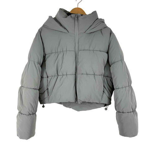 ザラ ZARA 中綿 短丈 フーデッドジャケット レディース import:M