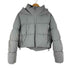 ザラ ZARA 中綿 短丈 フーデッドジャケット レディース import:M