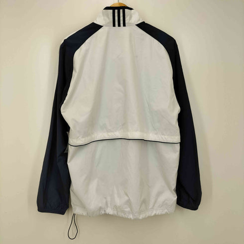 アディダス adidas 裏地メッシュ ジップアップ ウインドブレーカー メンズ JPN:L