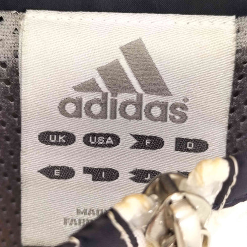 アディダス adidas 裏地メッシュ ジップアップ ウインドブレーカー メンズ JPN:L