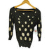 ジョンガリアーノ JOHN GALLIANO カシミヤ混 ドットニット レディース import:XS