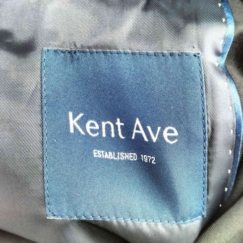 ケントアヴェニュー kent ave. MODERN BRITISH 紺ブレ 金ボタン ウール 3B 背抜き テーラードジャケット メンズ