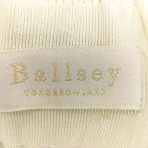 ボールジー BALLSEY 2-wayストレッチ イージーセミワイドパンツ レディース 34