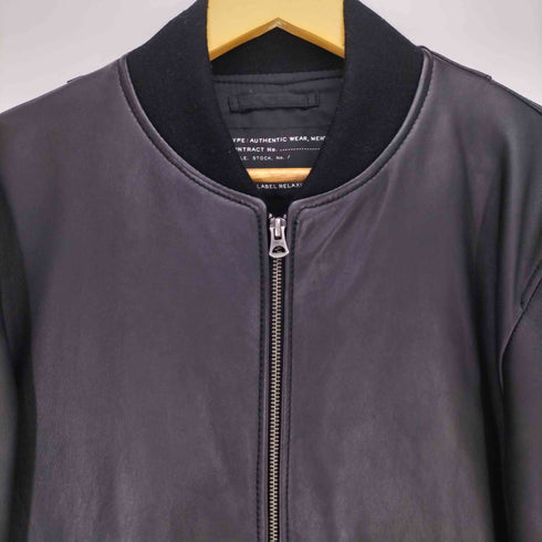 ユナイテッドアローズグリーンレーベルリラクシング UNITED ARROWS green label relaxing BC SHEEP MILI レザーブルゾン メンズ JPN:L