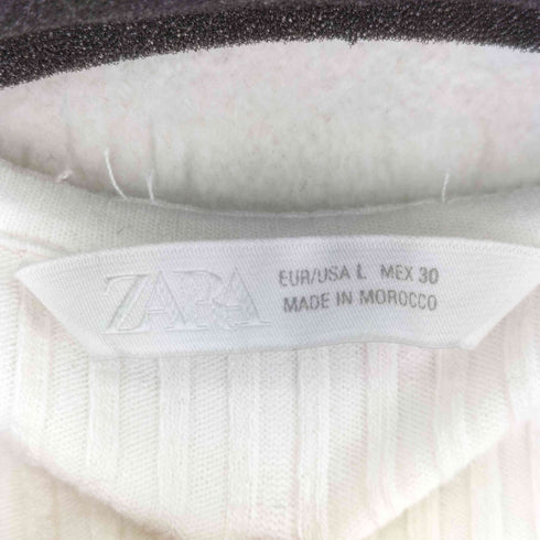 ザラ ZARA リボン フリル タンクトップ レディース US L