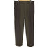 BATTISTONI 片爪 YKK 2タックウールスラックス メンズ 52