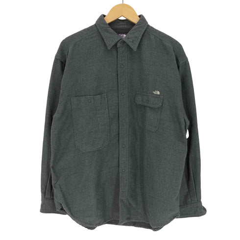 ノースフェイスパープルレーベル THE NORTH FACE PURPLE LABEL Flannel Field Work Shirt フランネル フィールド ワーク シャツ メンズ import:M