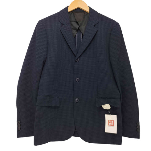 ミスタージェントルマン MR.GENTLEMAN 千鳥格子柄 3B シングルテーラードジャケット メンズ JPN:M